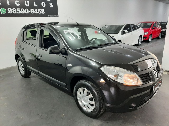 SANDERO 2011 1.0 FLEX DIREÇAO HIDRÁULICA IMPERDÍVEL !!!
