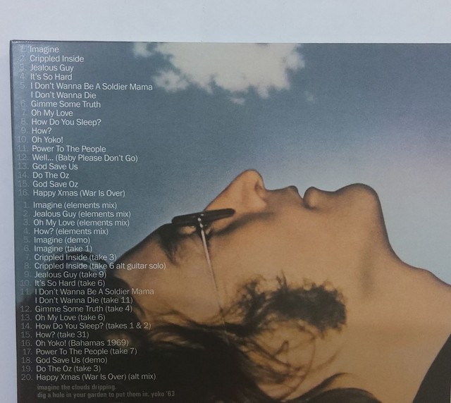 CD DUPLO IMAGINE JOHN LENNON DELUXE EDITION ESTOJO DIGIPACK - Foto 2