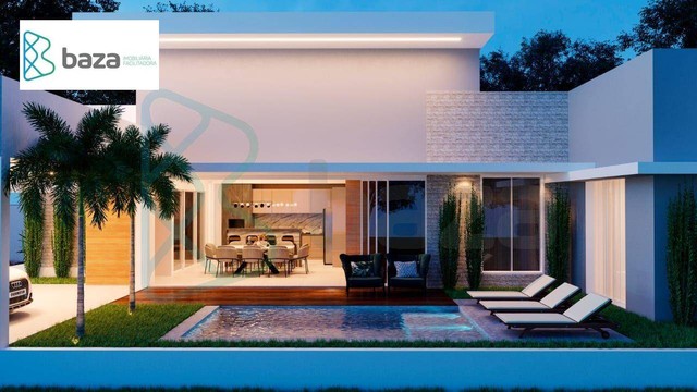 Casa com 3 suítes à venda, 183 m² por R$ 1.100.000 - Residencial Aquarela Brasil - Sinop/M - Foto 2