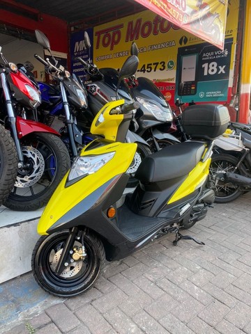 HAOJUE LINDY 125 AMARELA 2020, BAIXO KM, OTIMO ESTADO DE CONSERVAÇÃO !!! TOP MOTOS