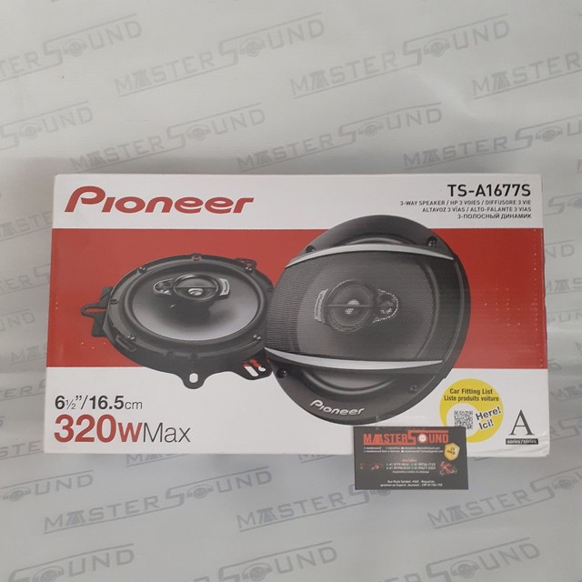 Par de alto falante. Pioneer. TS-A1677S.  6". 320Watts. 70RMS. Garantia. Novo. Instalado.  - Foto 3