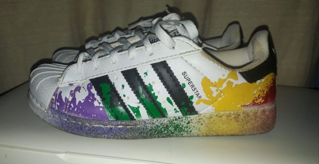 tenis adidas superstar pride pack