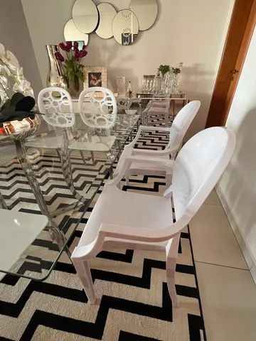 Conjunto mesa com 8 cadeiras  - Foto 2