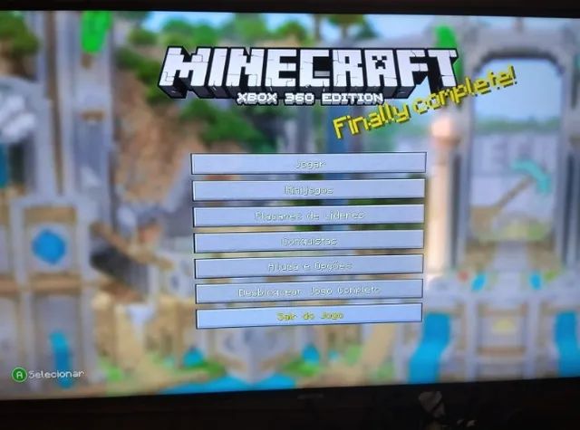 JOGO MINECRAFT XBOX 360 - Videogames - Vila Progresso, Sorocaba 1249975529