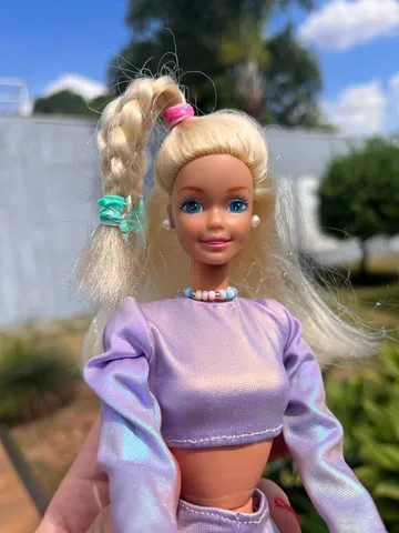 Casa da Barbie Estrela com móveis e acessórios Anos 80 