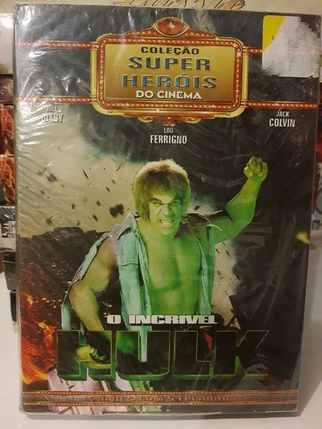 DVD - BOX - O INCRÍVEL HULK ( NOVO E LACRADO)