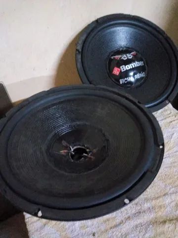 Subwoofer Bicho Papão Bomber 15 pol 800W 4+4 OHMS - Subwoofer