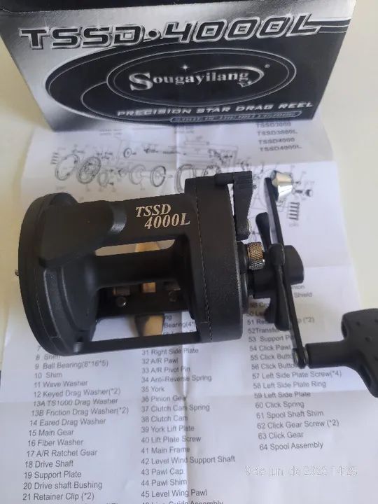 Carretilha Sougayilang TSSD 4000L - Foto 5