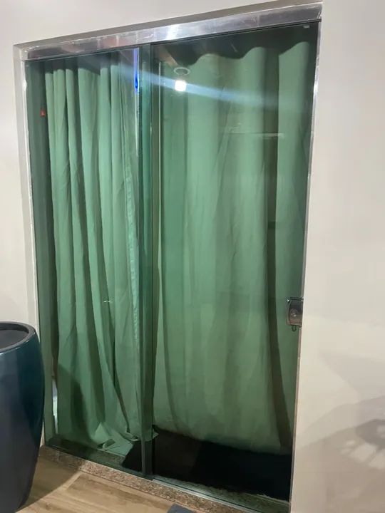 Porta de vidro temperado 