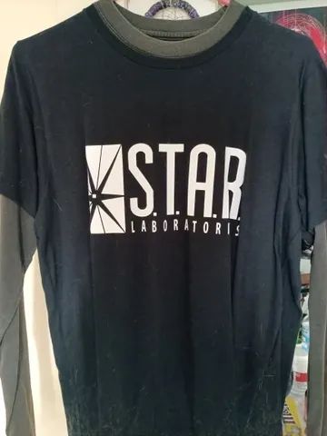 Camisa Geek S.T.A.R Laboratories (The Flash) - M - Foto 3