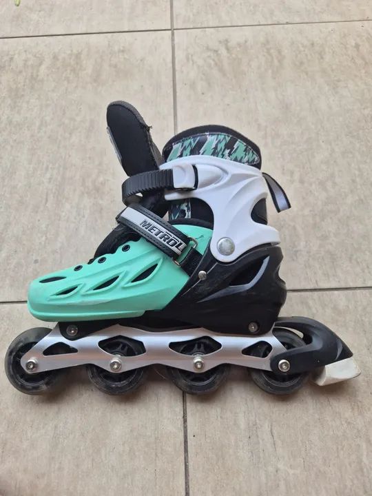 Patins Inline MetRoller Tamanho 38 - Foto 3