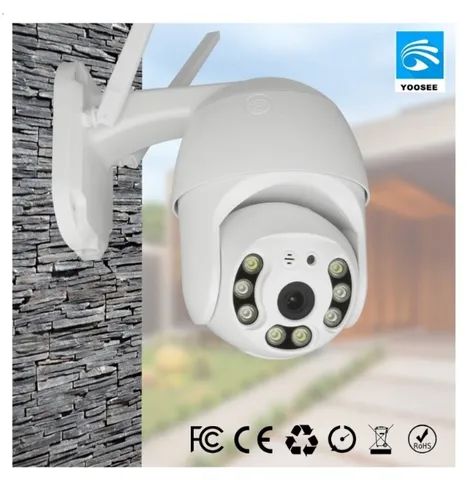 Nova Camera 360 Wifi Visão Noturna Detecção De Movimento Full Hd - Foto 3