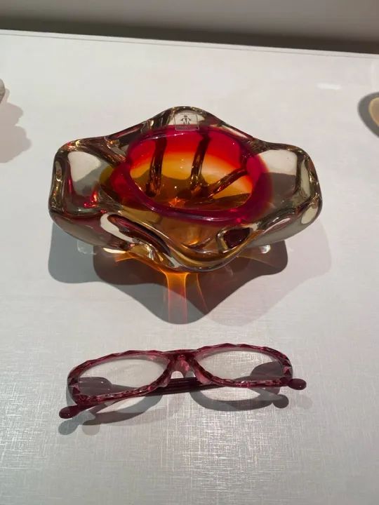 Vendo 3 peças lindas em cristal Murano  - Foto 5