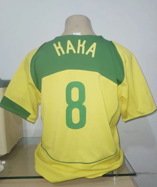 Camisa Brasil  kaka Copa do Mundo 2006 - Foto 2