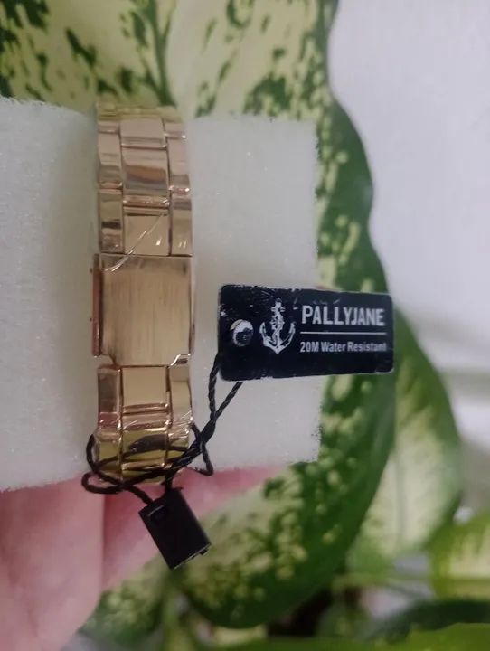 Relógio feminino resistente a agua e par de brinco - Foto 3