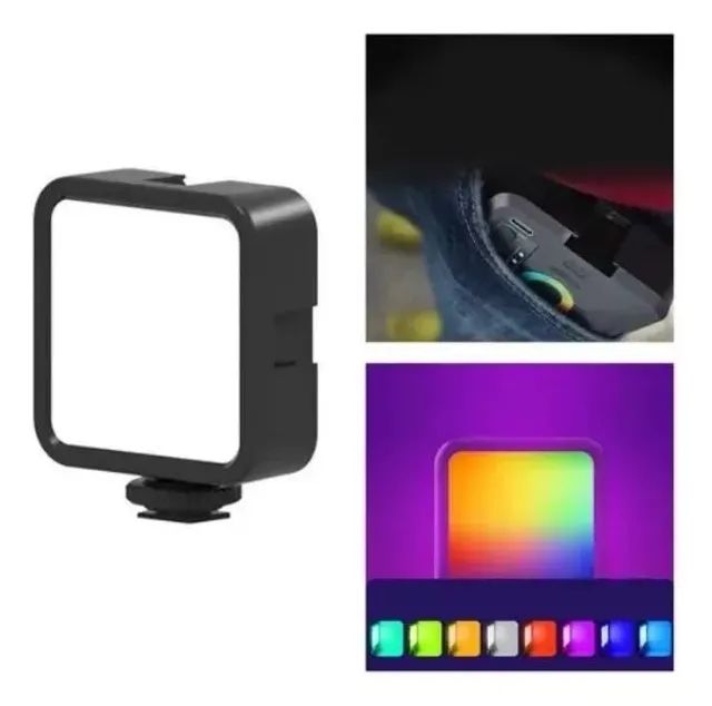 Preenchimento De Luz Iluminação Fotos Vídeo Rgb Para Selfie - Foto 5