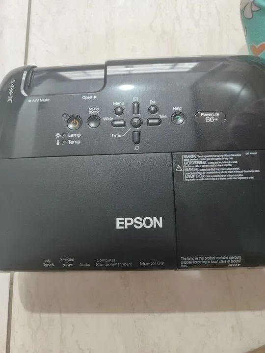Projetor Epson Power lite S6+ - Foto 3