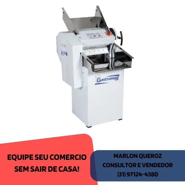 Cilindro de Massas Gastromaq 40 CM Industrial
