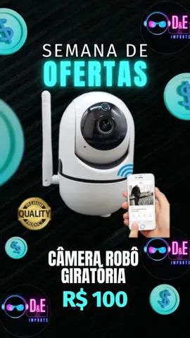 Babá eletrônica Câmera wi-fi Visão Noturna Infravermelho 