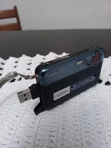 Câmera Sony 16.1 carrega pelo cabo USB  - Foto 6