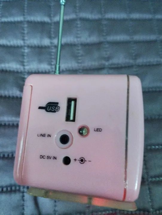 Rádio Portátil WS-908RL - Novo - Foto 4