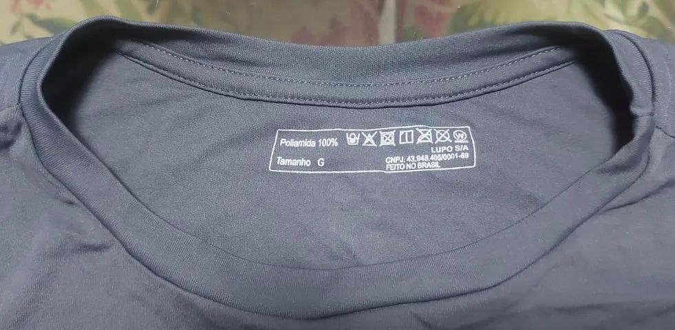Camiseta Manga Longa C/ Repelente Proteção Uv+50 Lupo 77031 Tam G Grafite [NOVA]  - Foto 3