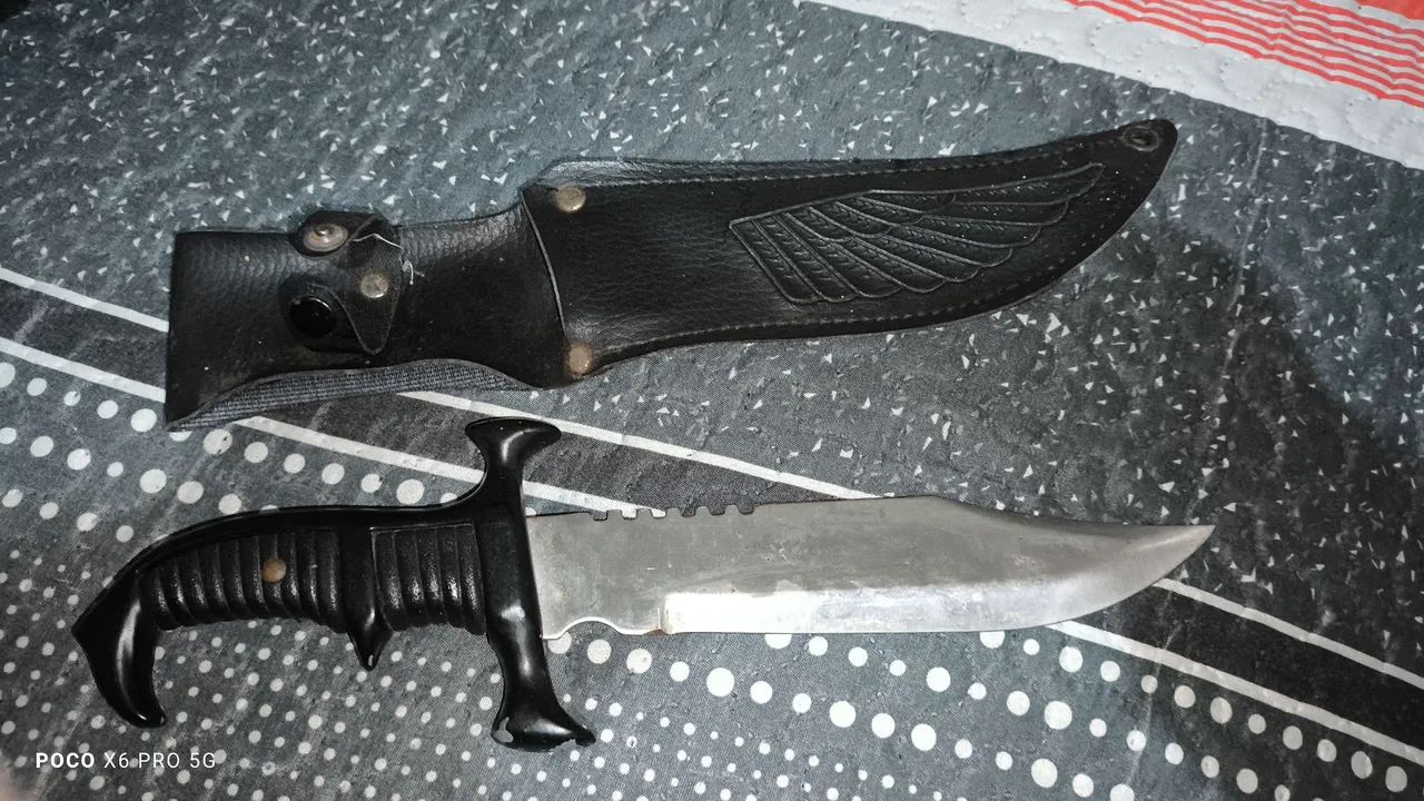 FACA DE SOBREVIVÊNCIA PARA CAMPING - Foto 2