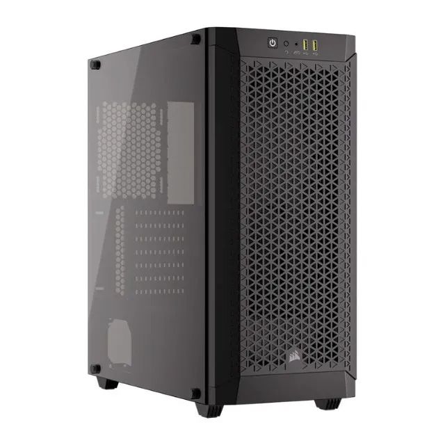 Gabinete Gamer Corsair 480T Airflow Open-Front ATX Sem Fans PROMO BLACK - Foto 2