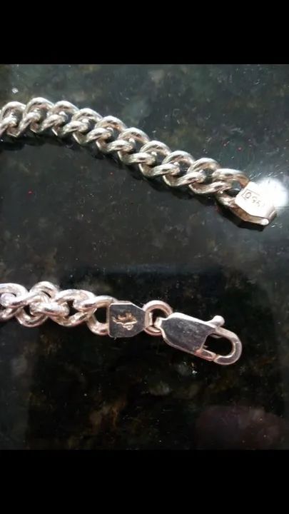  Pulseira em prata 950