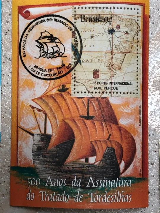 Selos Comemorativos - Kit com 06 Blocos de Selos - Foto 5