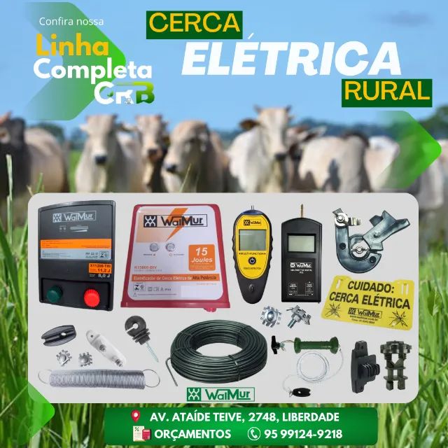 Cerca Elétrica Rural - A Melhor Opção Para Subdividir Áreas de Pastagens