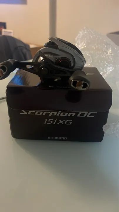 Carretilha Shimano Scorpion DC 151 XG - Foto 5