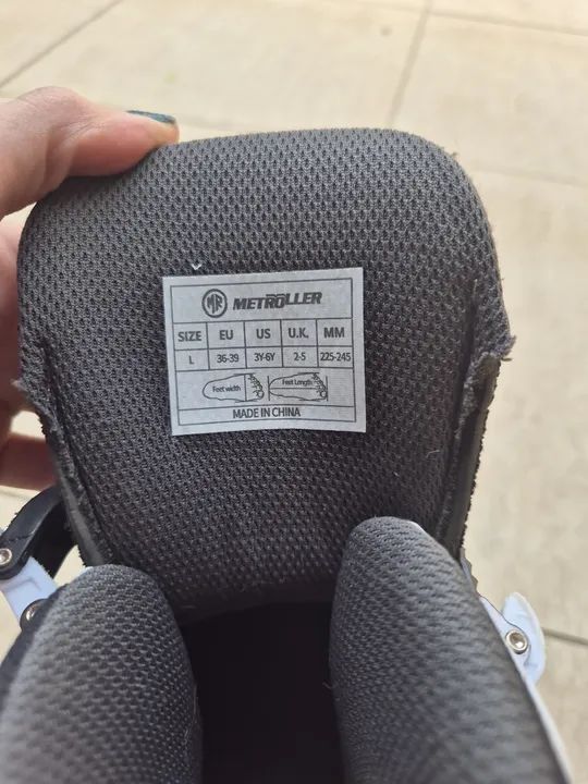 Patins Inline MetRoller Tamanho 38 - Foto 4