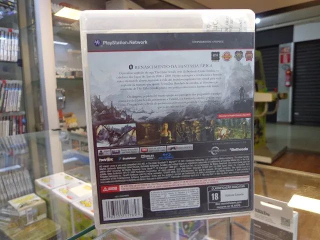 Jogo The Elder Scrolls V Skyrim Ps3 Conservado - Foto 3