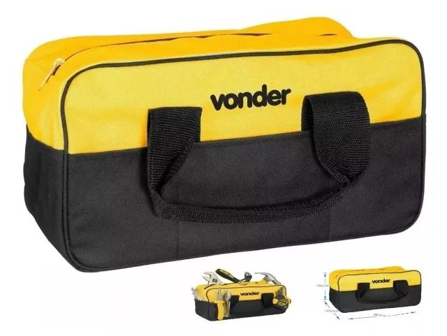 Bolsa em Lona Vonder para Ferramentas com 8 divisões/bolsos - Original - Foto 3