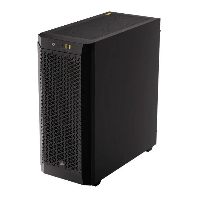 Gabinete Gamer Corsair 480T Airflow Open-Front ATX Sem Fans PROMO BLACK - Foto 4