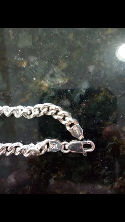  Pulseira em prata 950 - Foto 4