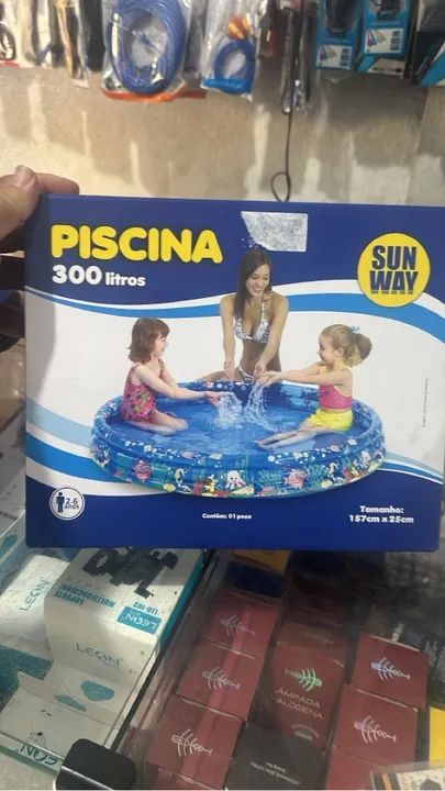 Piscina de 300 litros na caixa  - Foto 3