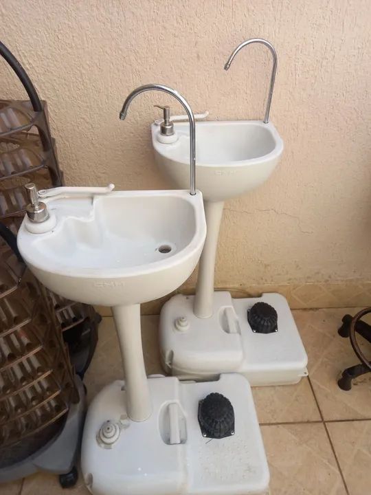 Duas cubas para banheiro de mão - Foto 3