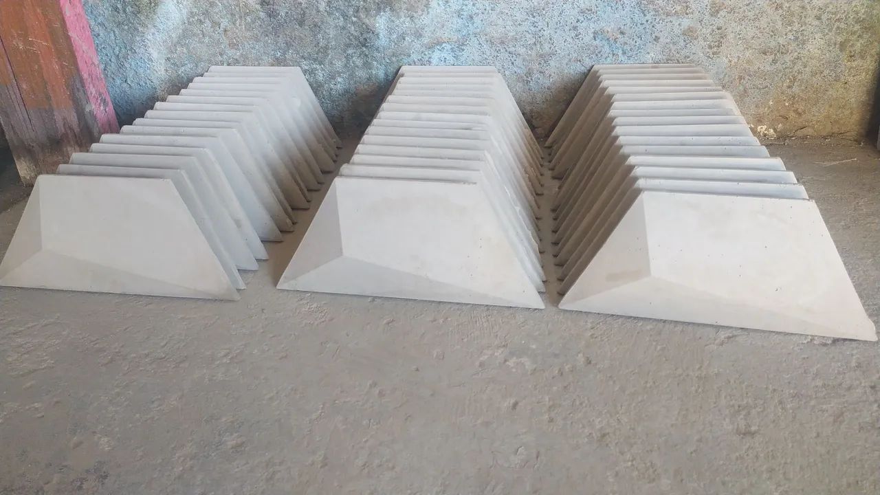 Revestimento trapézio concreto ou gesso  - Foto 5
