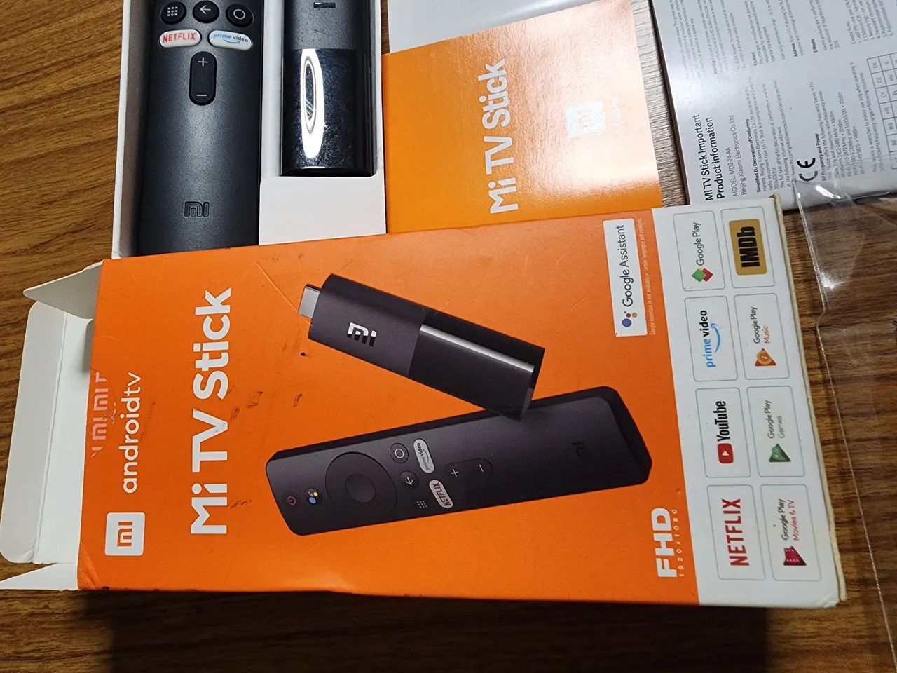 Xiaomi Mi TV Stick 4K - Novo - Foto 5