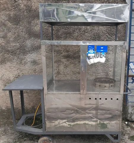 Carrocinha de lanche e estufa em inox - Foto 6