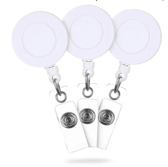 Kit com 50 Portas Crachá Retratil - Foto 3