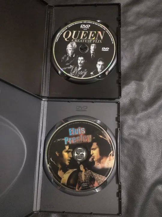 Dvds Elvis Presley e Queen em boas condições  - Foto 4