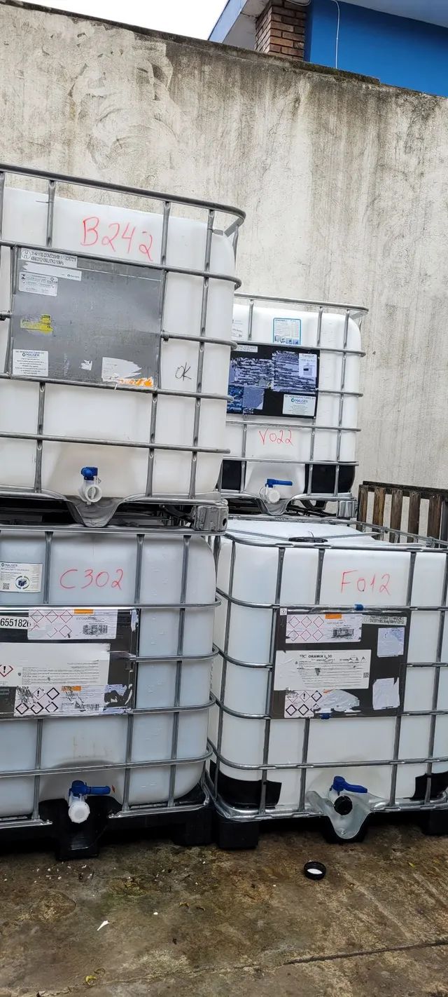 Reservatório 1000 litros ibc container usados, limpos!  - Foto 4