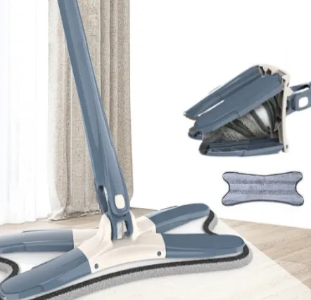 ** Esfregão Rodo Mop Giratório 360° com Refil Extra Flexível Seca Limpa Vidro Chão z651