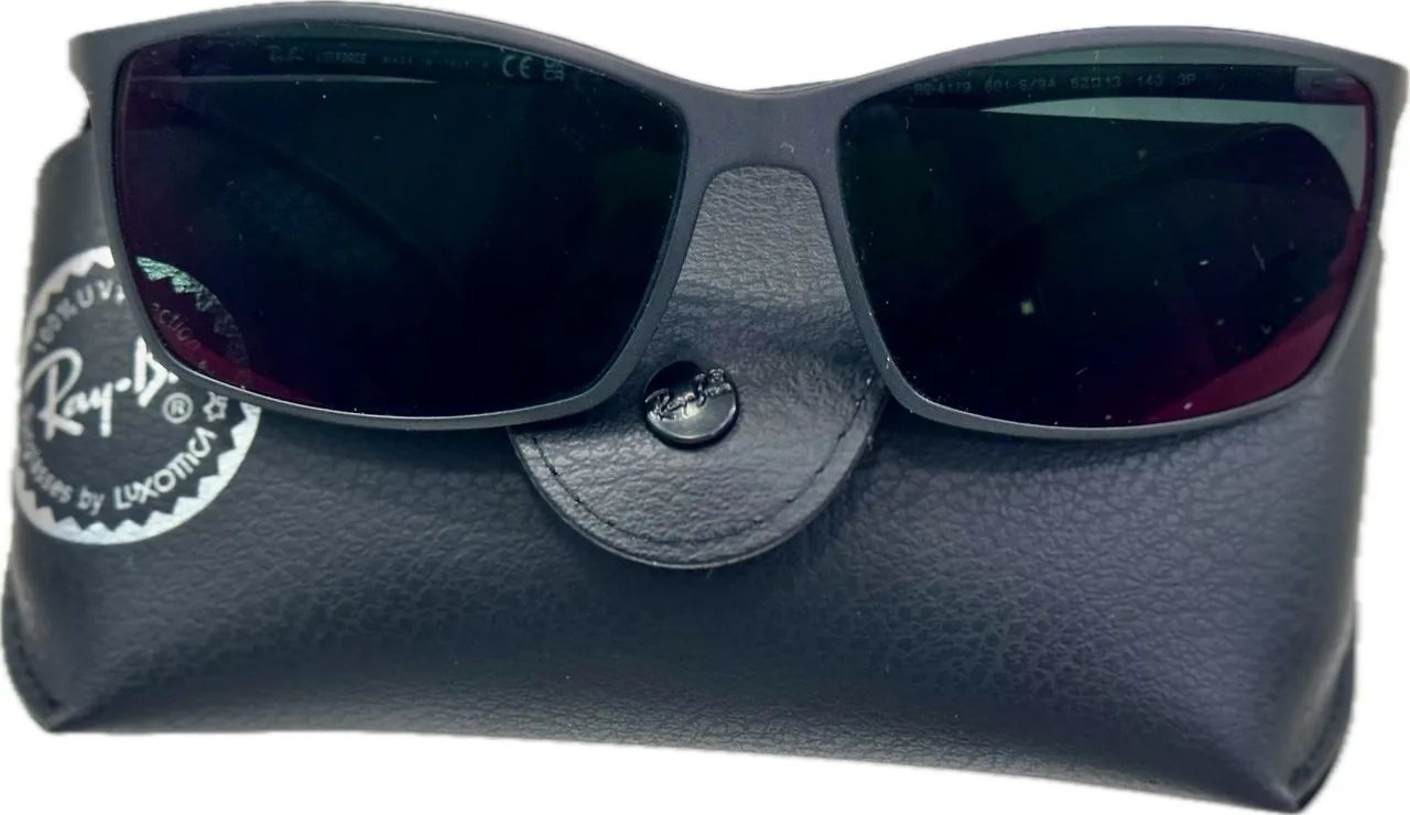 Armação Ray-Ban Liteforce preta original  - Foto 3