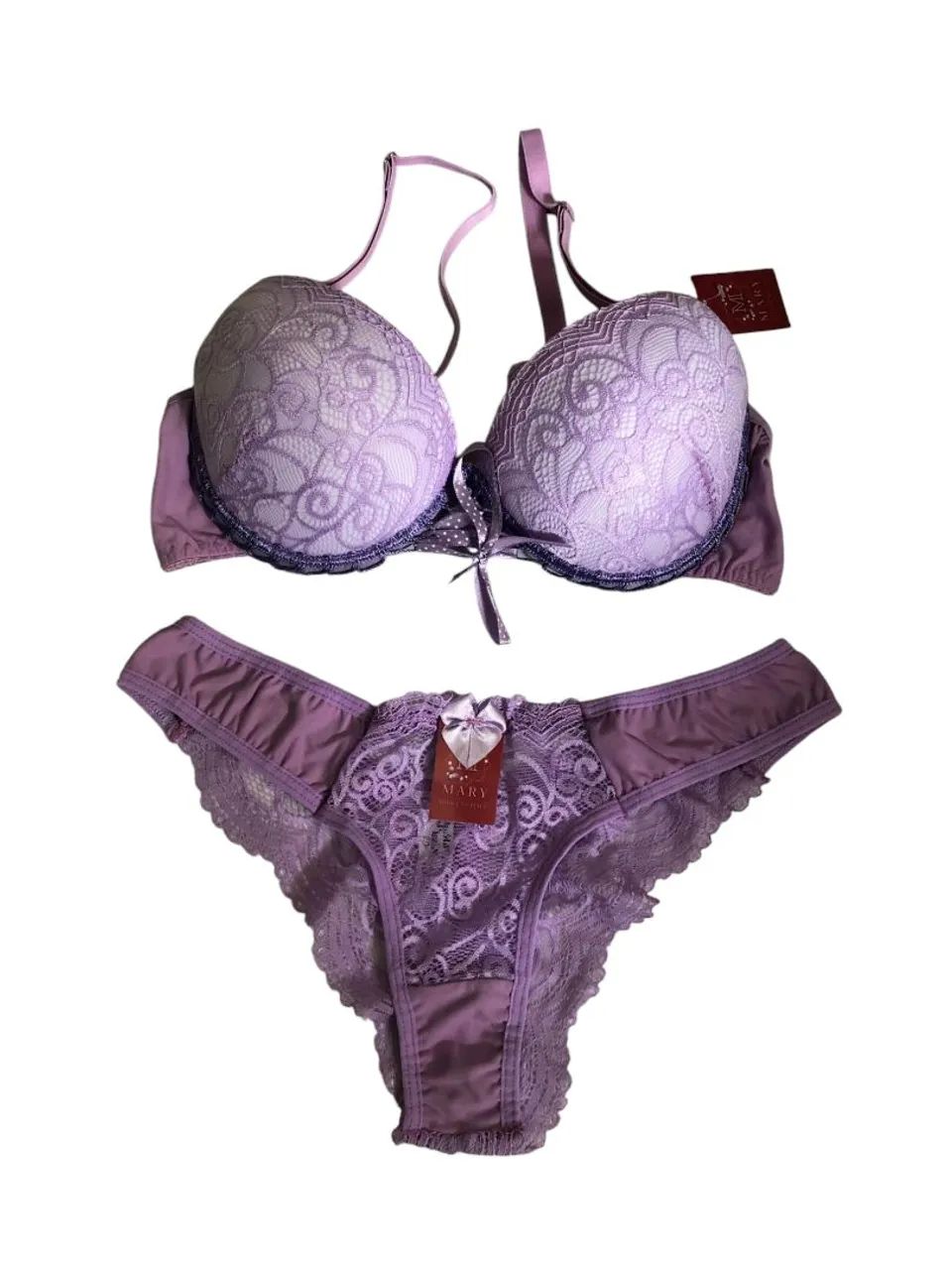 Conjunto de Lingerie Renda - Foto 2