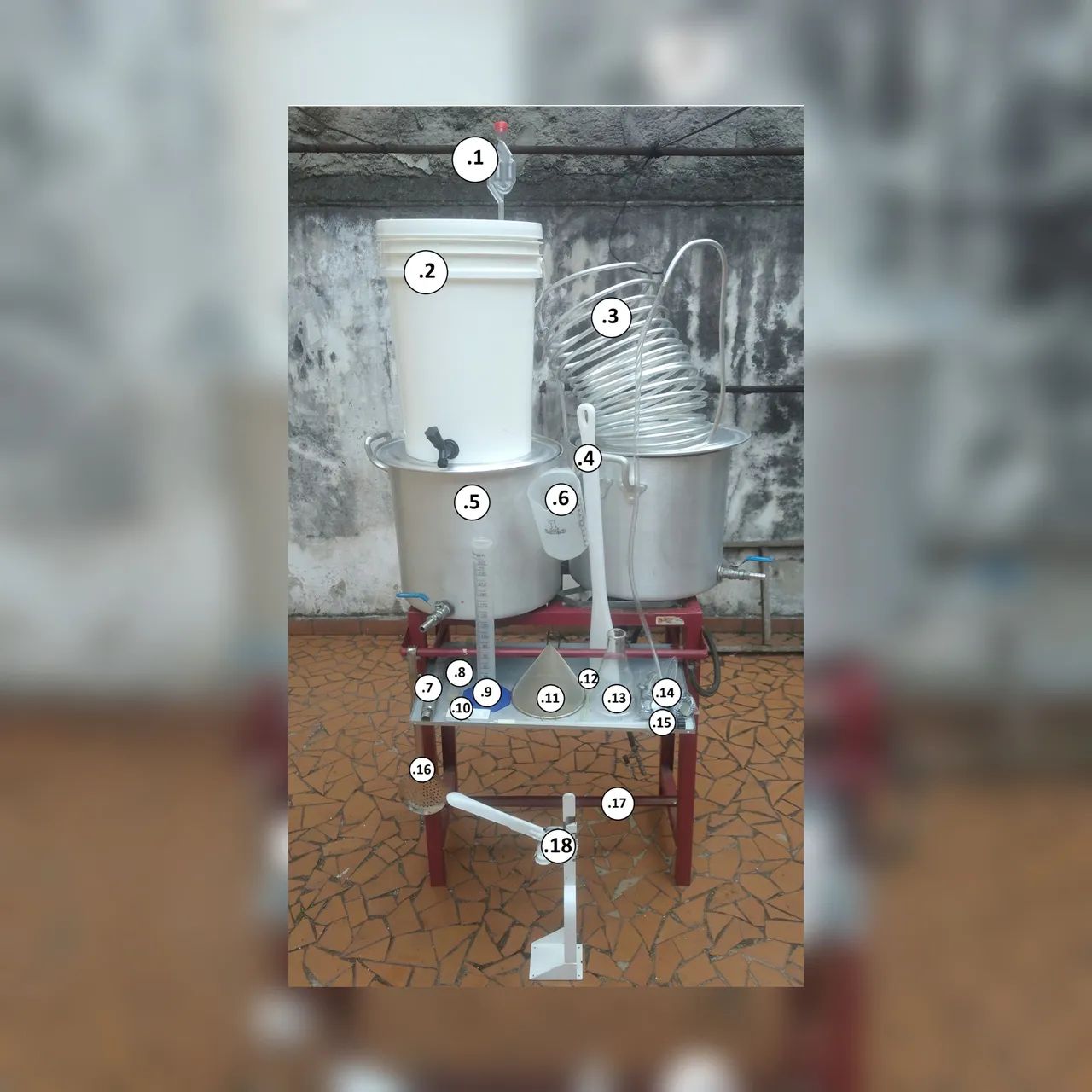 Kit para Produção de Cerveja Artesanal