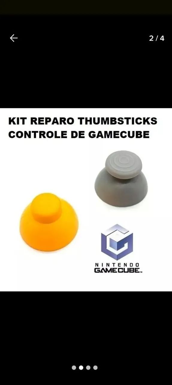 Kit Reparo Thumbsticks Controle GameCube